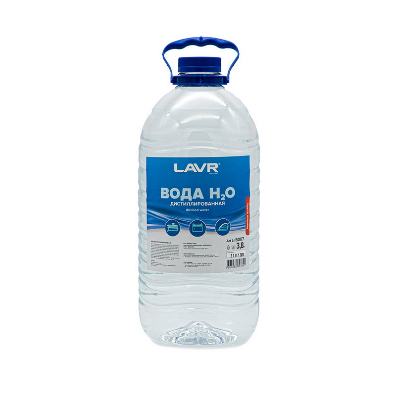 Купить запчасть LAVR - LN5007 Вода дистиллированная 3,8л 