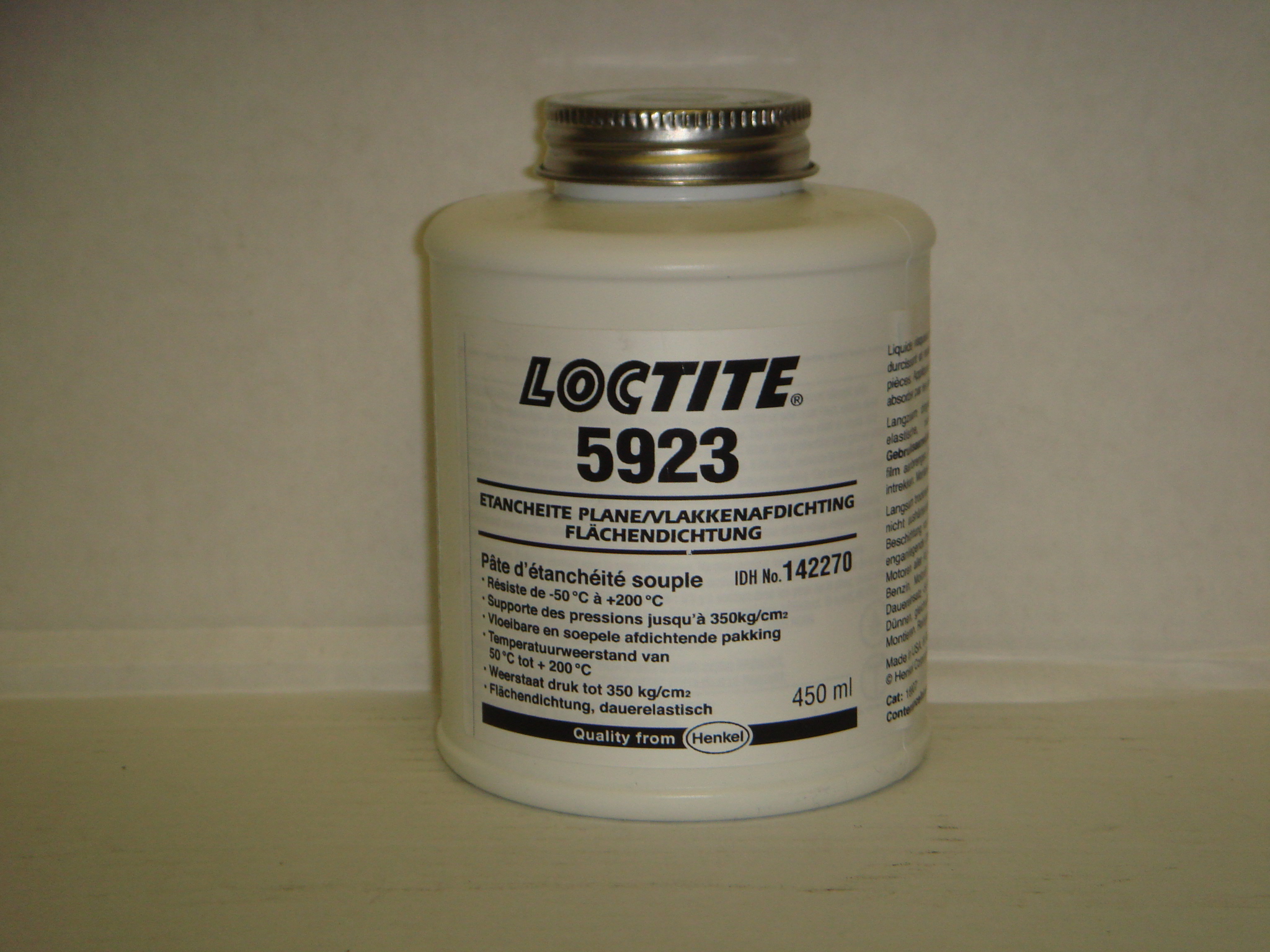 Купить LOCTITE - 142270 Уплотнитель незастывающий кистевой (банка), 450 мл