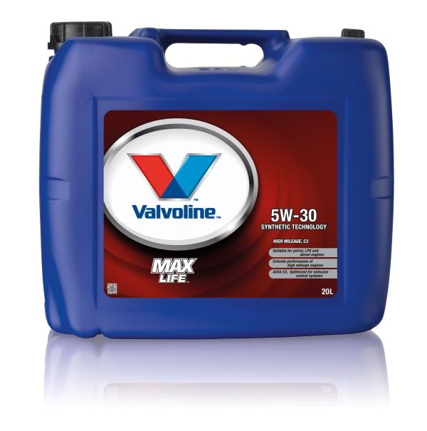 Купить запчасть VALVOLINE - 872367 MAXLIFE C3 SAE 5W-30