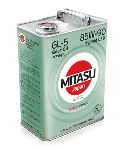 Купить запчасть MITASU - MJ4124 MITASU GEAR OIL 85W-90 LSD GL-5