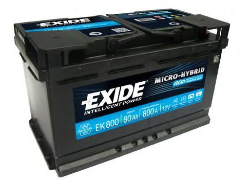 Купить запчасть EXIDE - EK800 Аккумулятор