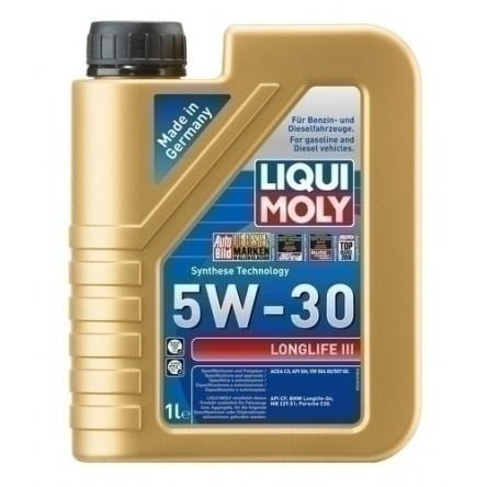 Купить запчасть LIQUI MOLY - 20820 Longlife III 5W-30