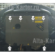 Купить MOTODOR - 00619 Защита для картера, КПП Fiat Sedici 2005-2014