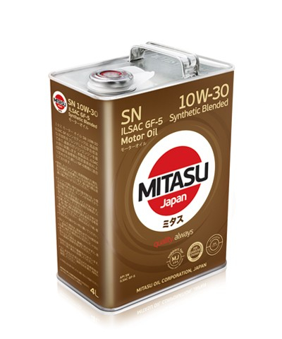 Купить запчасть MITASU - MJ1214 MOTOR OIL SN 10W-30