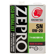 Купить IDEMITSU - 3583004 ZEPRO ECO MEDALIST 0W-20