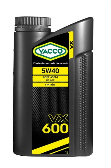 Купить запчасть YACCO - 302925 VX 600 5W-40