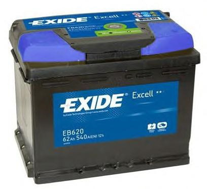 Купить запчасть EXIDE - EB620 Аккумулятор