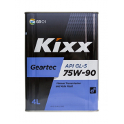 Купить KIXX - L296244TE1 Масло трансмиссионное Kixx GEARTEC 75w-90 API GL-5 4л L296244TE1