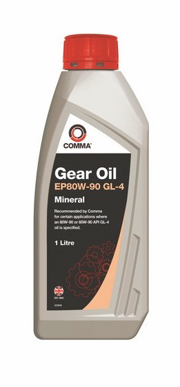 Купить запчасть COMMA - GO41L COMMA GEAR OIL EP 80W-90 GL-4