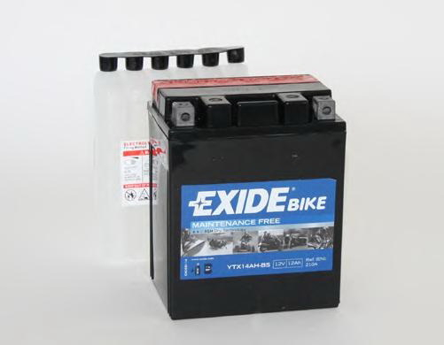 Купить запчасть EXIDE - ETX14AHBS Аккумулятор