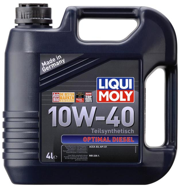 Купить запчасть LIQUI MOLY - 3934 Optimal Diesel 10W-40