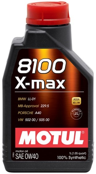 Купить запчасть MOTUL - 0W408100XMAX1L 8100 X-MAX 0W-40