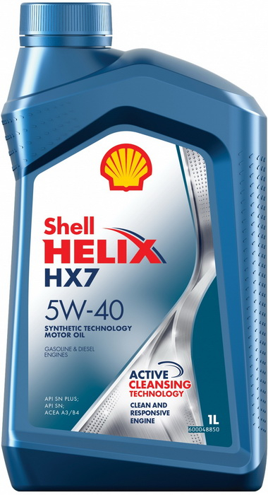 Купить запчасть SHELL - 550051496 Helix HX7 5W-40 SN PLUS