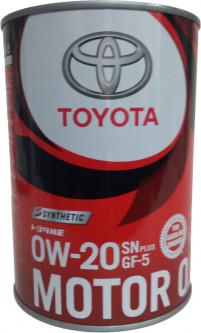 Купить запчасть TOYOTA - 0888012606 GENUINE MOTOR OIL SN PLUS 0W-20 GF-5