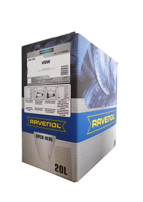 Купить запчасть RAVENOL - 4014835851375 VSW SAE 0W-30 (ECOBOX)