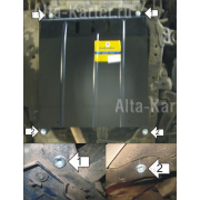 Купить MOTODOR - 01511 Защита для картера, КПП Opel Vectra С 2003-2008