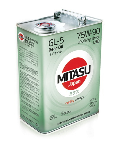 Купить запчасть MITASU - MJ4114 MITASU GEAR OIL 75W-90 LSD
