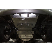 Купить АВС-Дизайн 1520ABC Защита алюминиевая для днища + КПП Nissan Patrol Y62 2010-2023