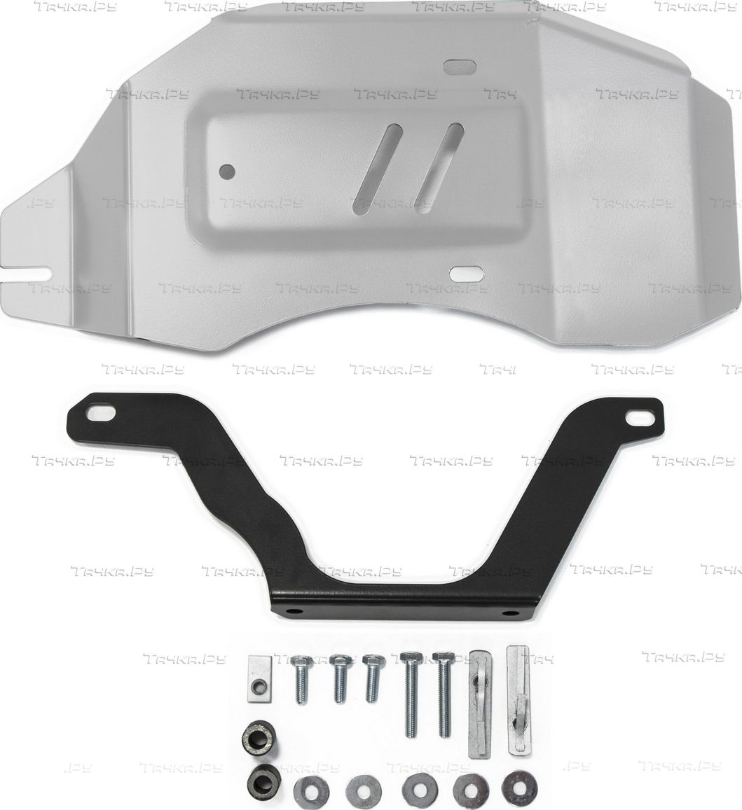 Купить запчасть RIVAL - 33341501 Защита алюминиевая для редуктора Nissan Qashqai II рестайлинг 4WD 2019-2023