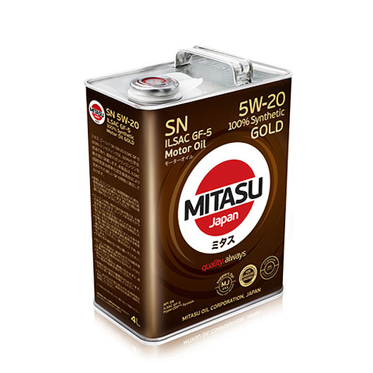 Купить запчасть MITASU - MJ1004 GOLD SN 5W-20