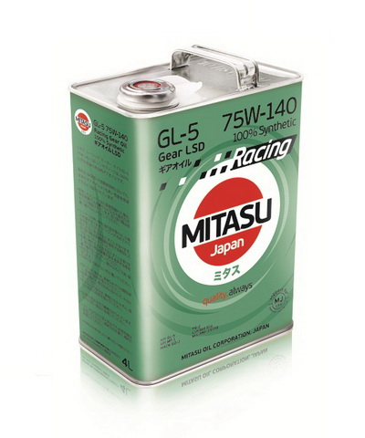 Купить запчасть MITASU - MJ4144 MITASU RACING GEAR OIL 75W-140 LSD