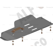 Купить ALFECO - ALF2315AL Защита алюминиевая для КПП и РК Suzuki Grand Vitara XL-7 2001-2005
