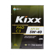 Купить KIXX - L209244TE1 Масло моторное Kixx PAO 5w-40 API SN/CF, ACEA C3 4л L209244TE1