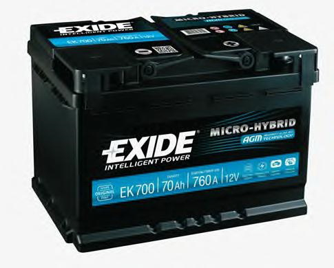 Купить запчасть EXIDE - EK700 Аккумулятор