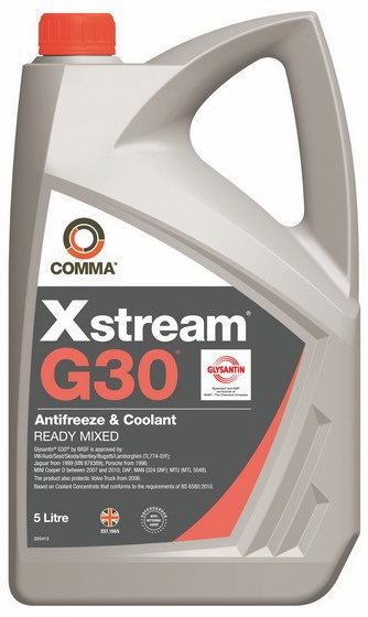 Купить запчасть COMMA - XSM5L COMMA XSTREAM G30 ANTIFREEZE & COOLANT READY MIXED