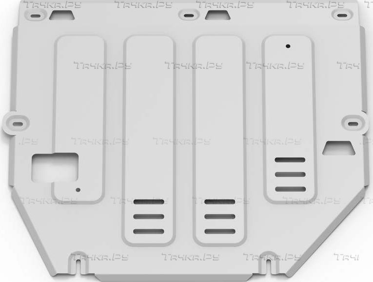 Купить запчасть RIVAL - 33319301 Защита алюминиевая для картера и КПП Geely Monjaro 2022-2023