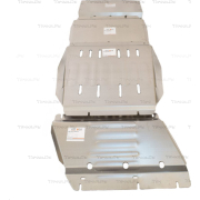 Купить ALFECO - ALF37060708AL4 Защита алюминиевая для картера, КПП и РК Cadillac Escalade IV 2014-2020