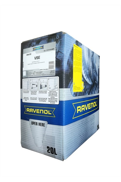 Купить запчасть RAVENOL - 4014835862142 VSE SAE 0W-20 (ECOBOX)