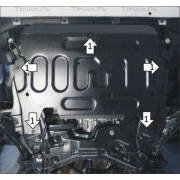 Купить MOTODOR - 53105 Защита для картера и КПП Haval F7x 2019-2023