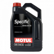 Купить MOTUL 5W30SPECIFIC504.00507.005L SPECIFIC 504 00 507 00 5W-30