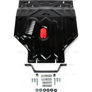 Купить АвтоБРОНЯ 111013051 Защита для картера и КПП (увеличенная) Daewoo Nexia I рестайлинг 2008-2016