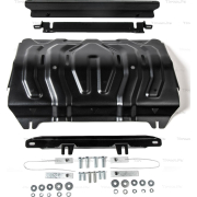 Купить АвтоБРОНЯ 111040462 Защита для радиатора Mitsubishi L200 V 2015-2019 2018-2023