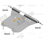 Купить ALFECO - ALF0719AL4 Защита алюминиевая для картера и КПП Ford Maverick II 2004-2008