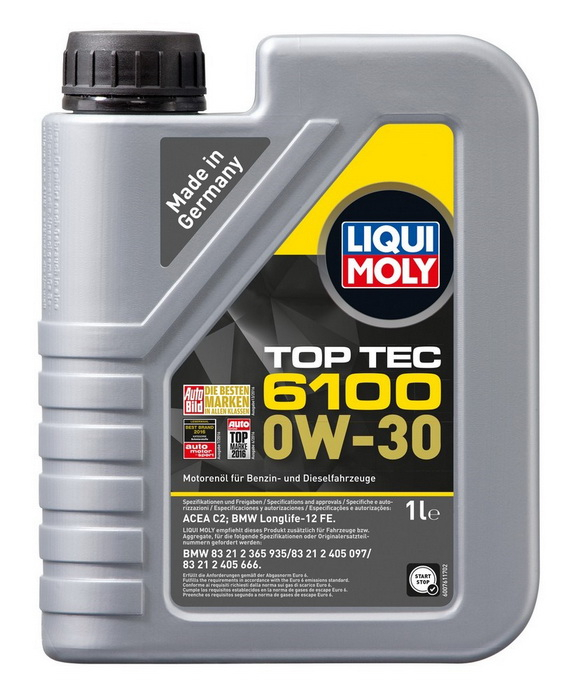 Купить запчасть LIQUI MOLY - 20777 Top Tec 6100 0W-30