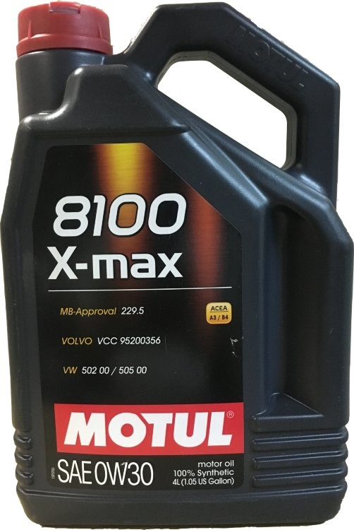 Купить запчасть MOTUL - 106601 8100 X-MAX 0W-30