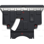 Купить АвтоБРОНЯ 111057421 Защита для картера и КПП Toyota Matrix E130 2002-2008