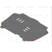 Купить ALFECO - ALF0314AL Защита алюминиевая для картера и КПП Chevrolet Spark III M 300 2011-2015