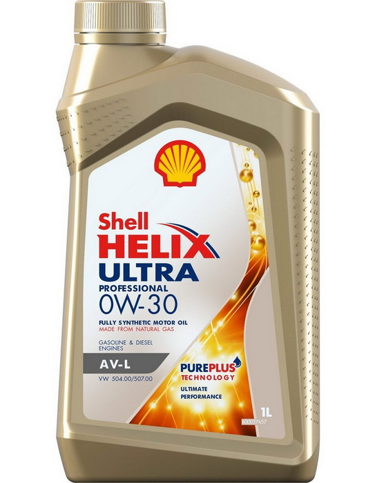 Купить запчасть SHELL - 550046401 Helix Ultra Professional AV-L 0W-30