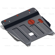 Купить АвтоБРОНЯ 111023051 Защита для картера и КПП Hyundai i20 I 2008-2012