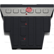 Купить АвтоБРОНЯ 111041341 Защита для картера и КПП Nissan Presage I 1998-2003