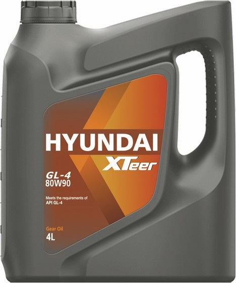 Купить запчасть HYUNDAI XTEER - 1041421 HYUNDAI XTeer GEAR OIL-4 80W-90