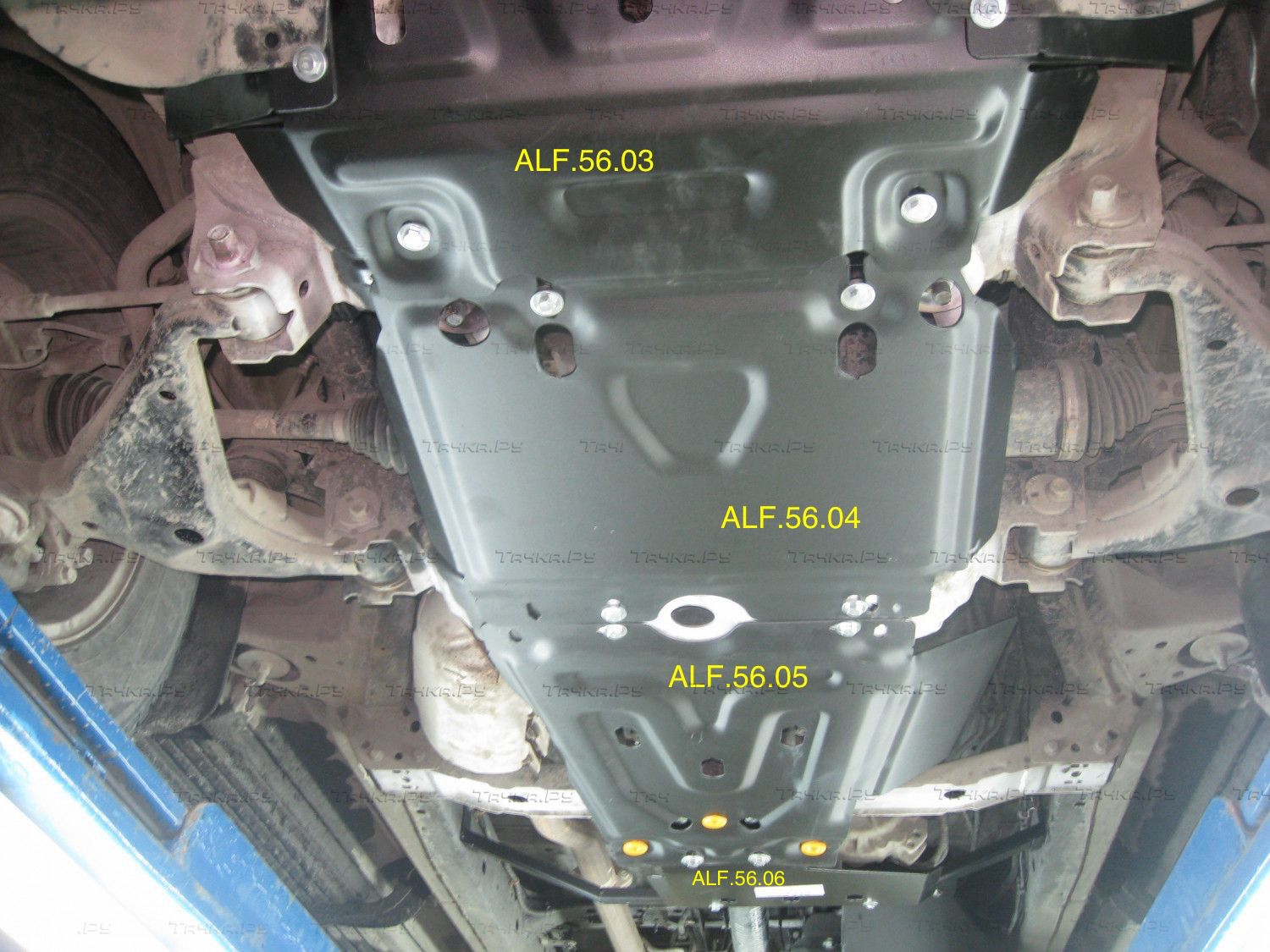 Купить запчасть ALFECO - ALF5604 Защита для картера JAC T6 2018-2023