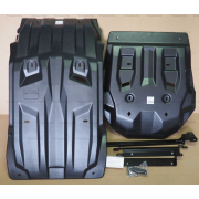 Купить АВС-Дизайн 1432K Защита композитная для картера, КПП и РК Mitsubishi L200 V рестайлинг (кроме Invite) 2018-2023 (2 части)