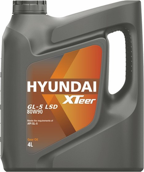 Купить запчасть HYUNDAI XTEER - 1041423 HYUNDAI XTeer GEAR OIL-5 LSD 80W-90