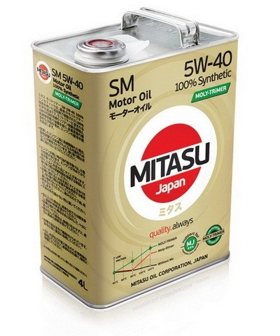 Купить запчасть MITASU - MJM124 MOLY-TRIMER 5W-40