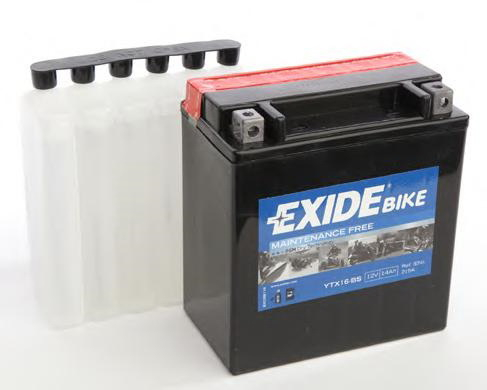 Купить запчасть EXIDE - ETX16BS Аккумулятор